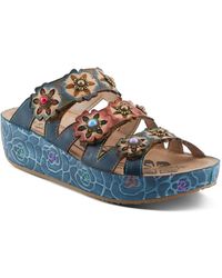 L'ARTISTE - Cuddlecake Wedge Sandal - Lyst