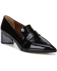 franco sarto navy blue loafers