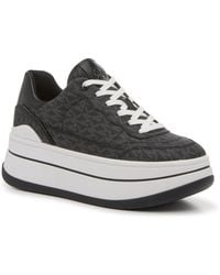 MICHAEL Michael Kors - Hayes Platform Sneaker - Lyst