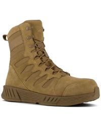 Reebok - Work Floatride Energy Safety Toe 8" Tactical Boot With Side Zipper - Lyst