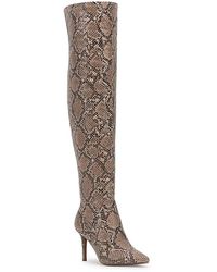 Jessica Simpson Womens Zellya Western Boot in Gray | Lyst