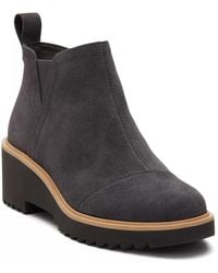 TOMS - Maude Wedge Bootie - Lyst