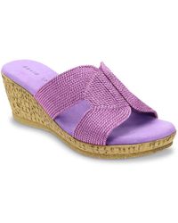 David Tate - Vikki Wedge Sandal - Lyst