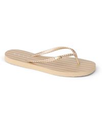 Reef - Seaside Twist Flip Flop - Lyst