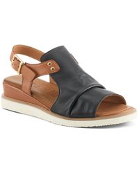 Spring Step - Locals Wedge Sandal - Lyst