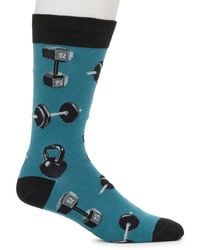 Socksmith - Do You Lift Bro Crew Socks - Lyst