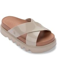 Melissa - Cozy Cross Jelly Platform Sandal - Lyst