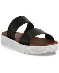 MIA - Saige Platform Sandal - Lyst
