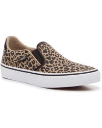 Vans - Asher Deluxe Slipon Sneaker - Lyst