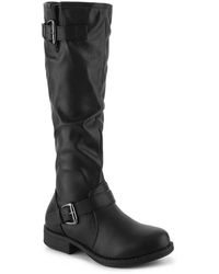 Journee Collection - Stormy Riding Boot - Lyst