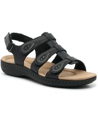Clarks - Wide Width Laurieann Vine Sandal - Lyst