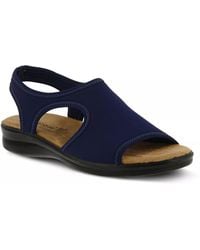 Flexus by Spring Step - Nyaman Flat Sandal - Lyst