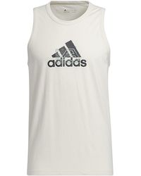 adidas Sleeveless t-shirts for Men | Online Sale up to 50% off | Lyst