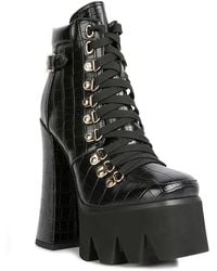 LONDON RAG - Boogie Platform Bootie - Lyst