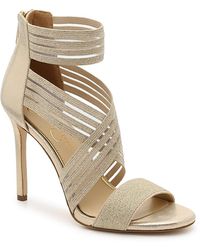 jessica simpson gold flat sandals