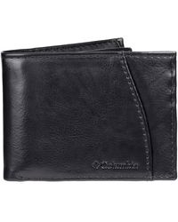 Columbia - Front Pocket Leather Wallet - Lyst