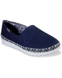 skechers bobs canvas slip on espadrilles