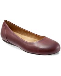 sonoma leather ballet flats