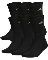 adidas - Athletic Cushioned Crew Socks 6 Pack - Lyst