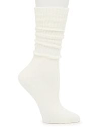Steve Madden - Slouch Crew Socks - Lyst