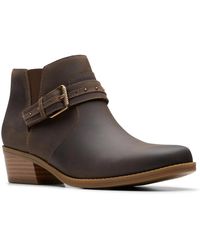 Clarks - Danyelle Wish Bootie - Lyst