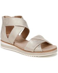 LifeStride - Wide Width Zoom Platform Sandal - Lyst