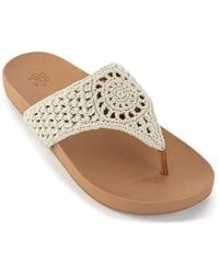 The Sak - Everly Crochet Sandal - Lyst