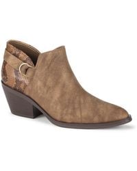 BareTraps - Duala Bootie - Lyst