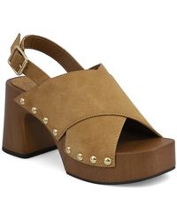 MIA - Eudora Platform Sandal - Lyst