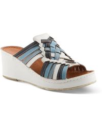 Spring Step - Nokiah Wedge Sandal - Lyst