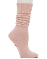 Steve Madden - Slouch Crew Socks - Lyst