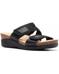 Clarks - Calenne Maye Wedge Sandal - Lyst