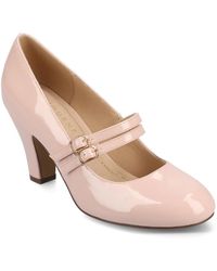 Journee Collection - Windy Mary Jane Pump - Lyst