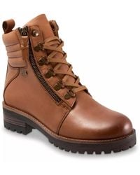 Softwalk - Everett Waterproof Combat Boot - Lyst