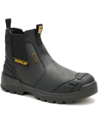 Caterpillar - Striver Xl Steel Toe Waterproof Chelsea Work Boot - Lyst