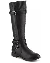Journee Collection - Bite Riding Boot - Lyst