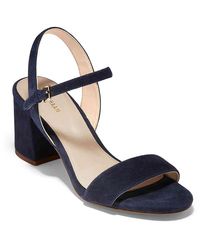 cole haan navy sandals