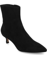 Journee Collection - Wide Width Arely Bootie - Lyst
