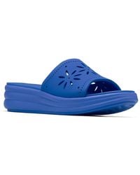 Clarks - Cloudsteppers Drift Floral Wedge Sandal - Lyst