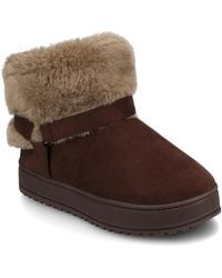 Journee Collection - Thada Bootie Slipper - Lyst