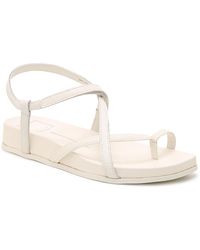 Dolce Vita Zen Flat Sandals in Black - Lyst