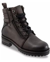 Softwalk - Everett Waterproof Combat Boot - Lyst