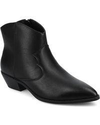 Journee Collection - Taliah Bootie - Lyst