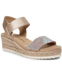 anne klein abril espadrille wedge sandal