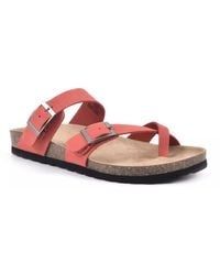 White Mountain - Gracie Slide Sandal - Lyst