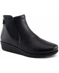 Spring Step - Apso Wedge Bootie - Lyst