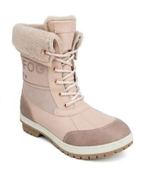 london fog women's talula mid winter boots