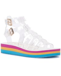 Jessica Simpson Bimala Platform Sandal - White