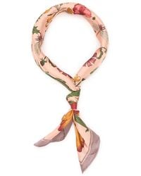 Kelly & Katie - Floral Square Scarf - Lyst