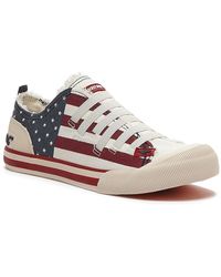 red rocket dog sneakers